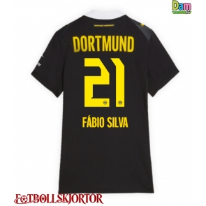 Borussia Dortmund Fabio Silva #21 Bortatröja Dam 2026-27 Kortärmad
